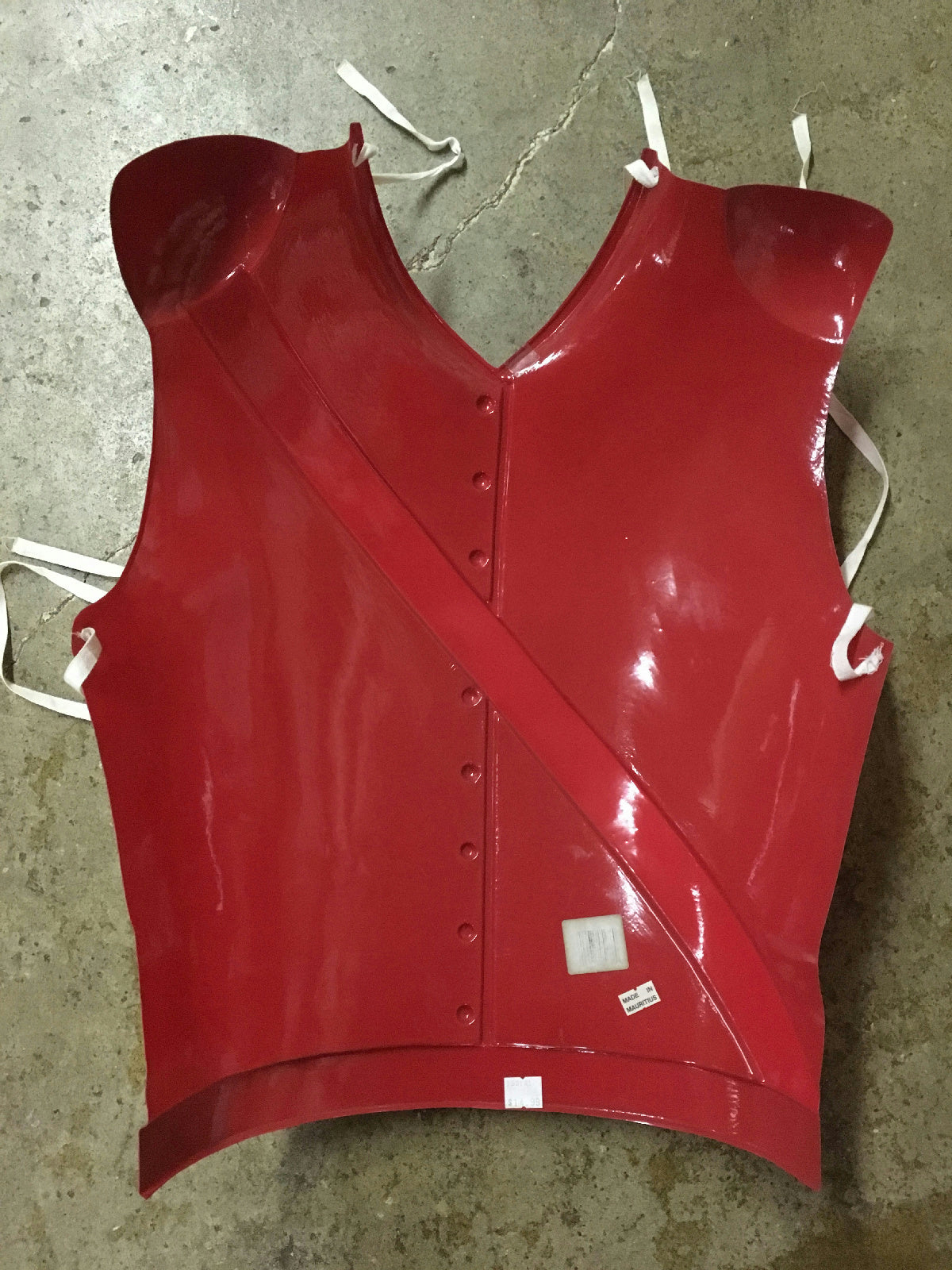 Cesar Plastic Toy Soldier Chest Piece Christmas Costume Accessory by HalloweenStore.com
