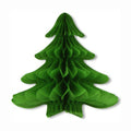 Beistle 25 inch Tissue Honeycomb Hanging Christmas Tree Party Decoration by HalloweenStore.com