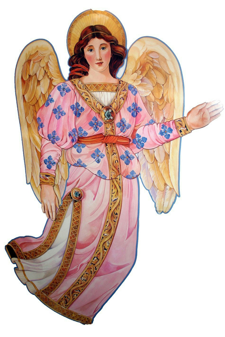 Beistle 36" Jointed Heavenly Angel Party Wall Christmas Decoration by HalloweenStore.com