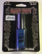 Bloody Mary's Midnight Melancholy Frosty Blue Professional Hollywood Nail Polish by HalloweenStore.com