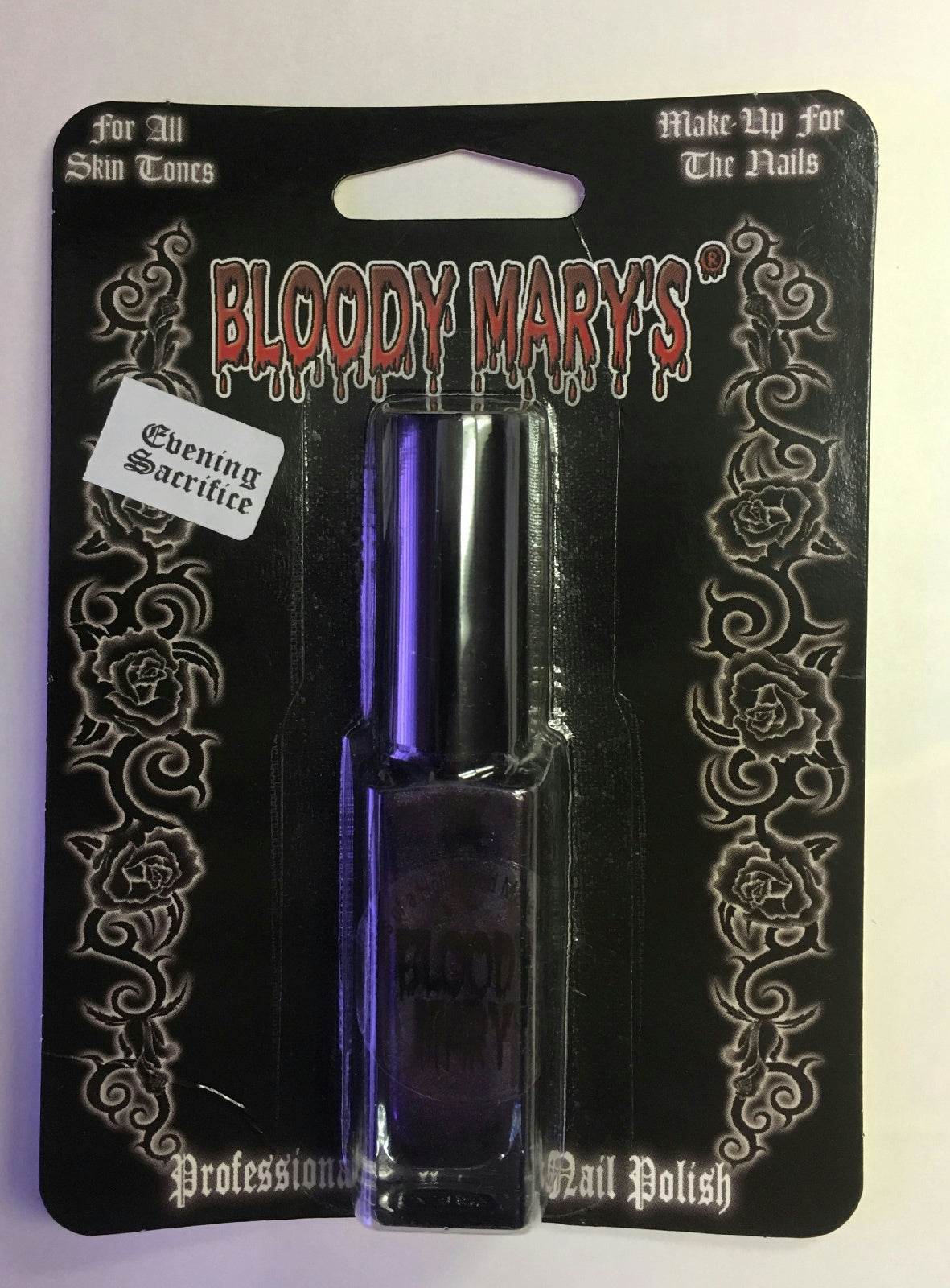 Bloody Mary's Evening Sacrifice Purple Grape Professional Hollywood Nail Polish by HalloweenStore.com