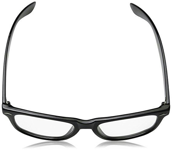 High Quality Retro Nerd Dork Fashion Glasses Black Frame Clear Lens Buddy Clark by HalloweenStore.com