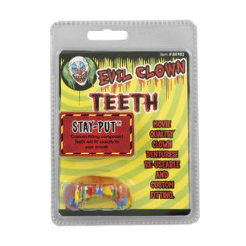 Forum Novelties 60182 Evil Clown Teeth by HalloweenStore.com
