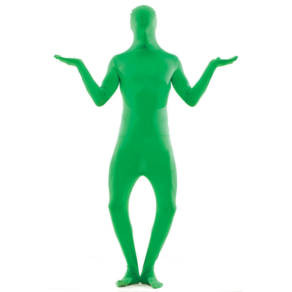Paper Magic Green Skin Suit Adult Costume by HalloweenStore.com