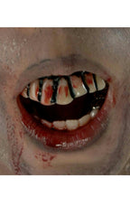 The Walking Dead Zombie Decay Bloody Teeth Adult Costume Accessory by HalloweenStore.com