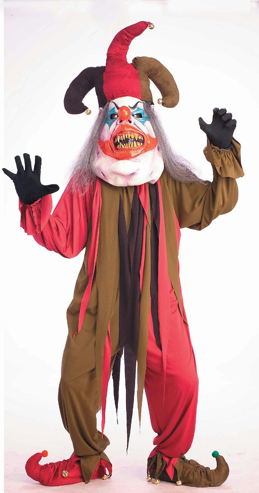Mega Jester Parade Pleaser Adult Costume Mardi Gras by HalloweenStore.com