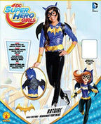 Rubies Costume Kids DC Superhero Girls Deluxe Batgirl Costume Medium 8-10 by HalloweenStore.com