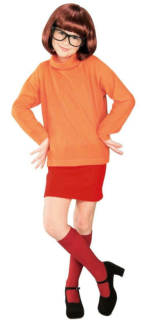 Velma From Scooby Doo Kids Child Costume Large 12-14 by HalloweenStore.com