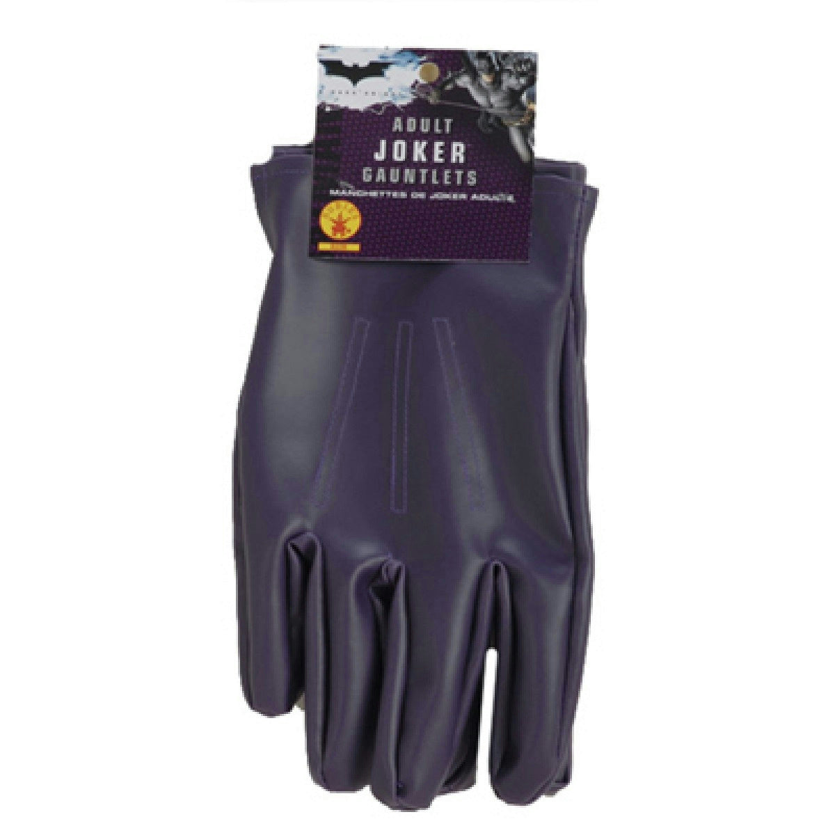 Rubie's Batman Dark Knight The Joker Purple Costume Gloves Gauntlets by HalloweenStore.com