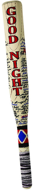 Rubies Official Harley Quinn Molded Foam Baseball Bat Costume Accessory by HalloweenStore.com