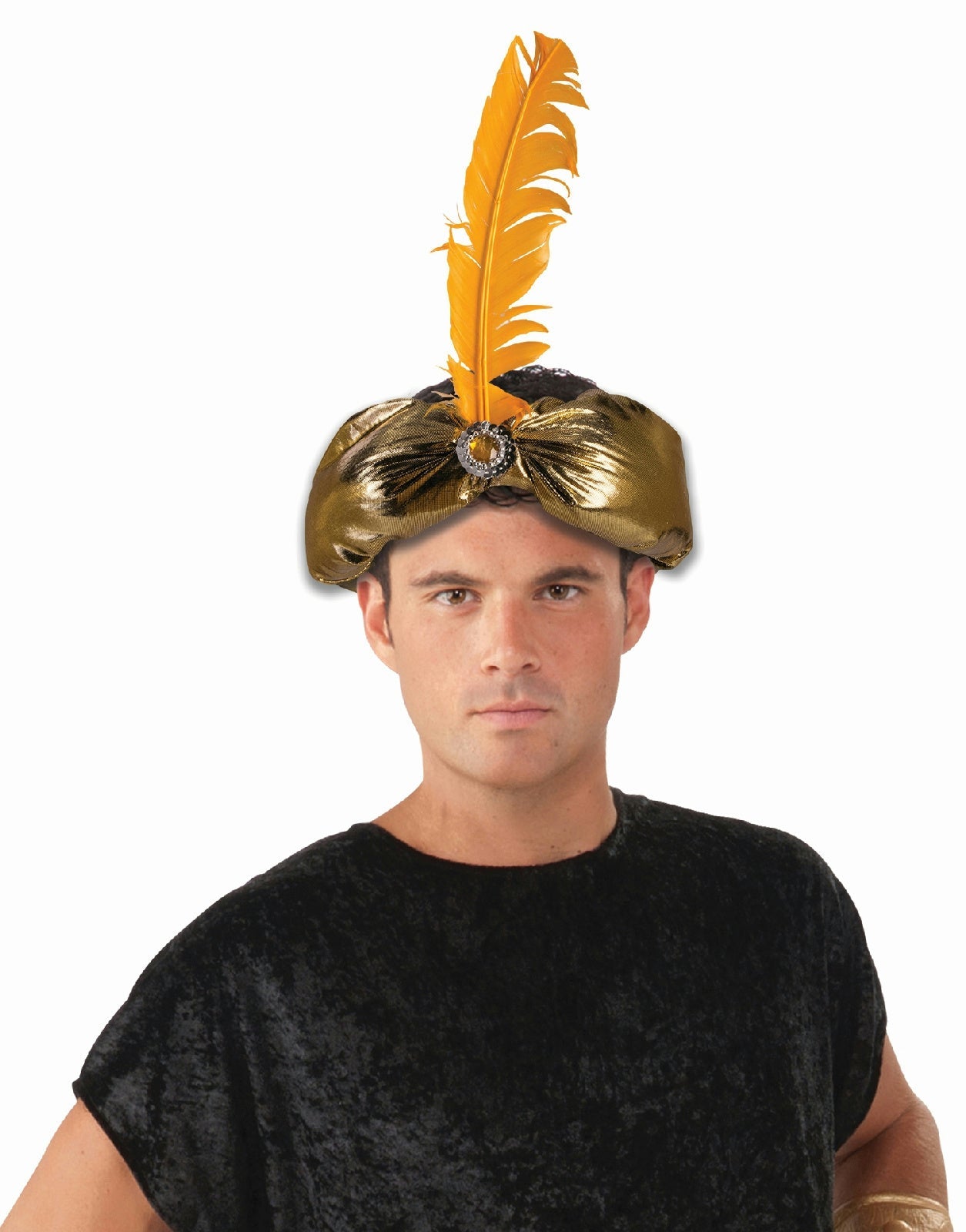 Gold Desert Prince Royal Crown Headpiece Costume Accessory by HalloweenStore.com