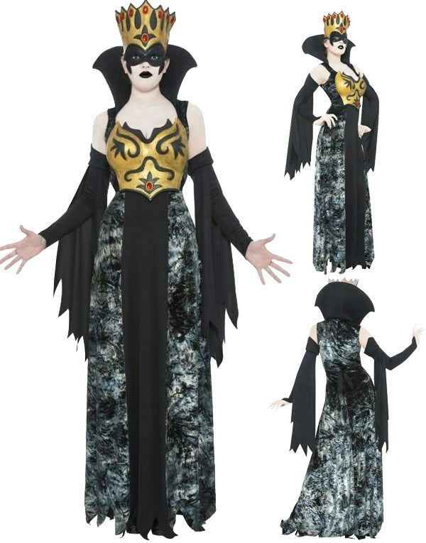 Women's Phantom Queen Deluxe Adult Costume Smiffy's Large by HalloweenStore.com