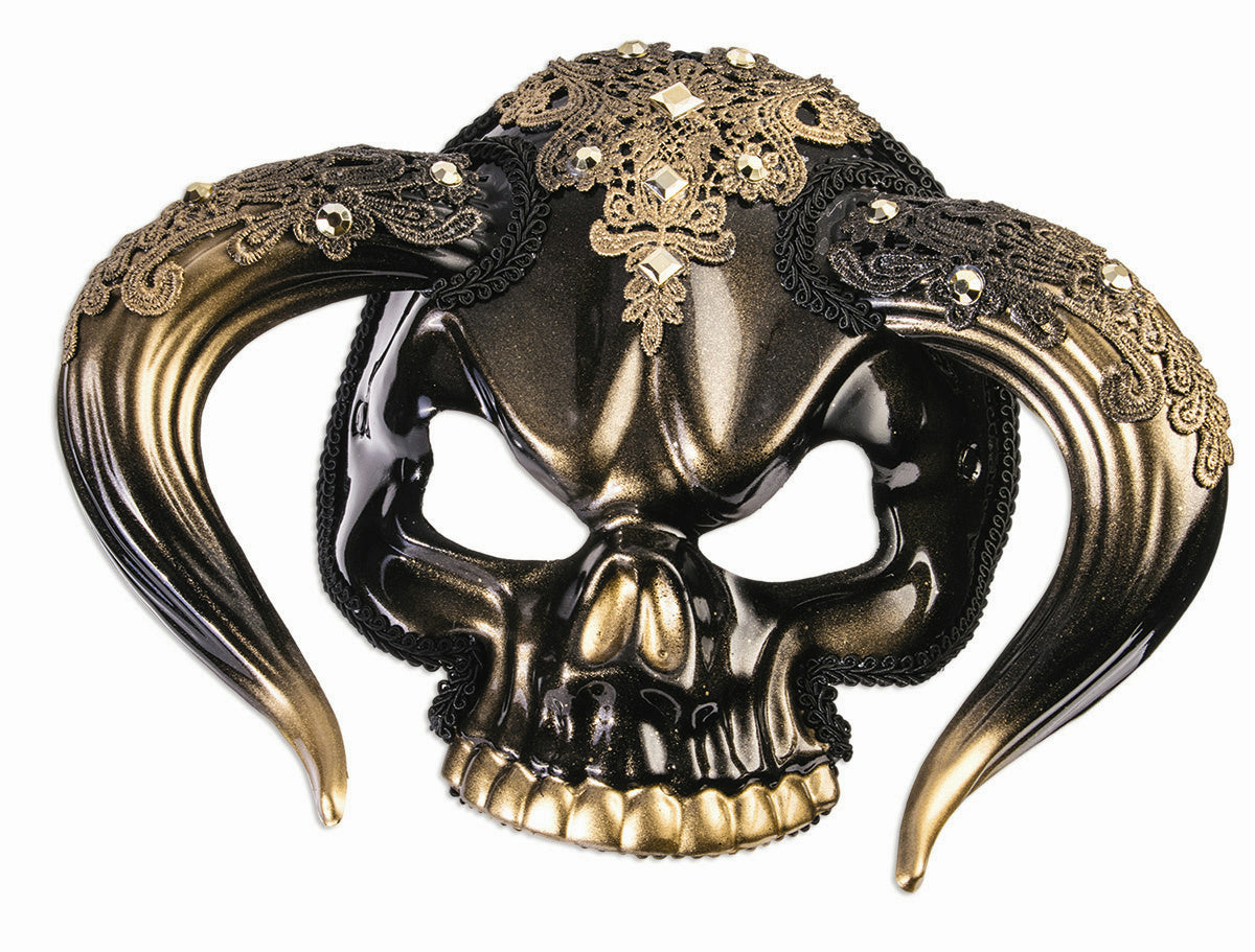 Elegant Taurus Mythical Creature Face Mask Costume Accessory Glasses by HalloweenStore.com