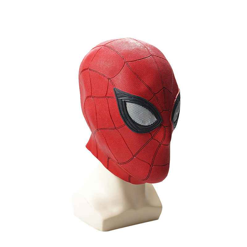 Spider Man hero mask headgear new latex Halloween Cosplay peripheral props by American Smart
