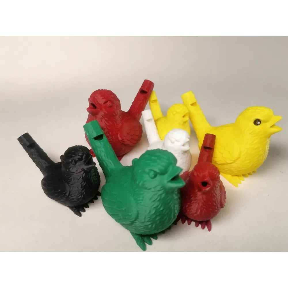 3D Printed Bird Flute - Handheld Whistle with Simulated Bird Appearance, Yellow Collectible, Suitable for Parties, Outdoor Entertainment, Desktop Decoration, Novelty Gifts, Party Giveaways, And Musical Instrument Display