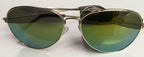 Aviator Laser Lens Yellow Orange Green Tint Lens Shades Sunglasses UV 400 by HalloweenStore.com