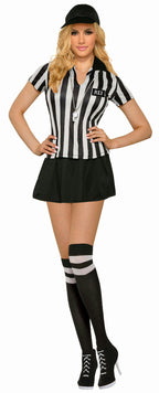 Sexy Referee Adult Costume Standard Size 8-14 by HalloweenStore.com