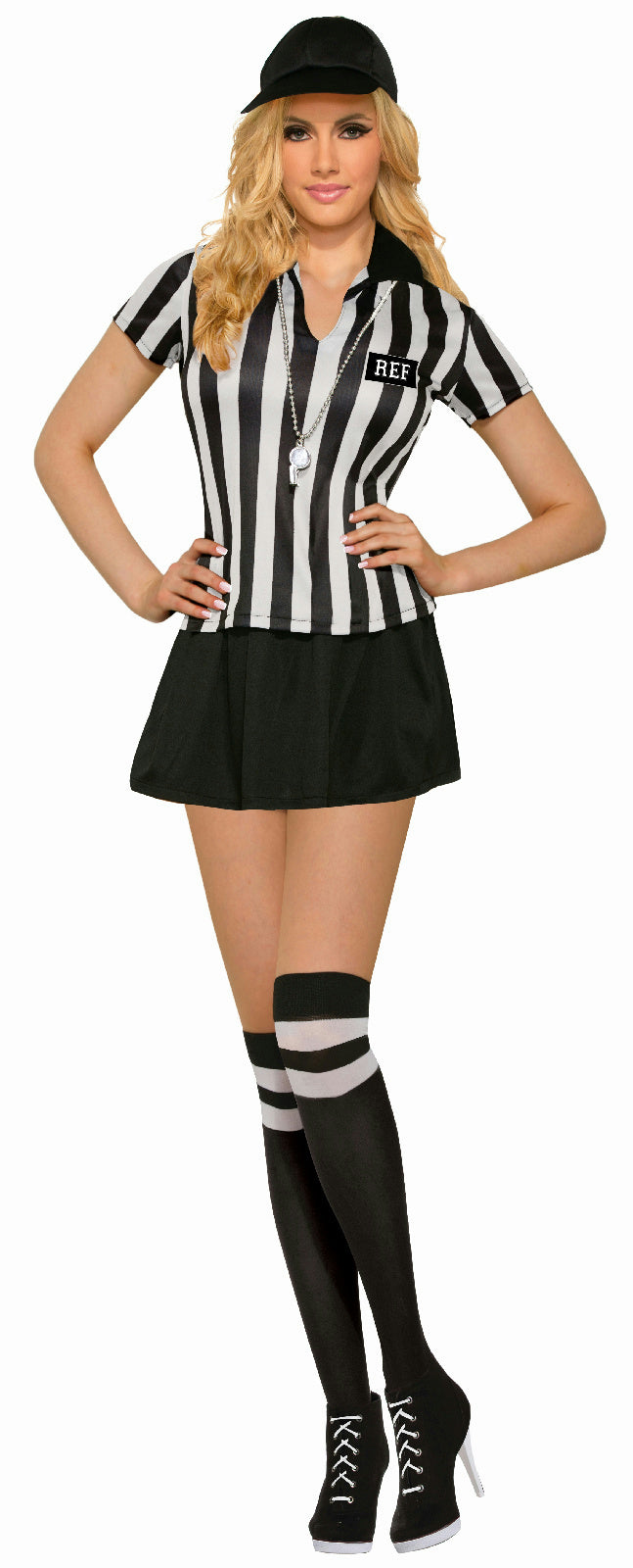 Sexy Referee Adult Costume Standard Size 8-14 by HalloweenStore.com