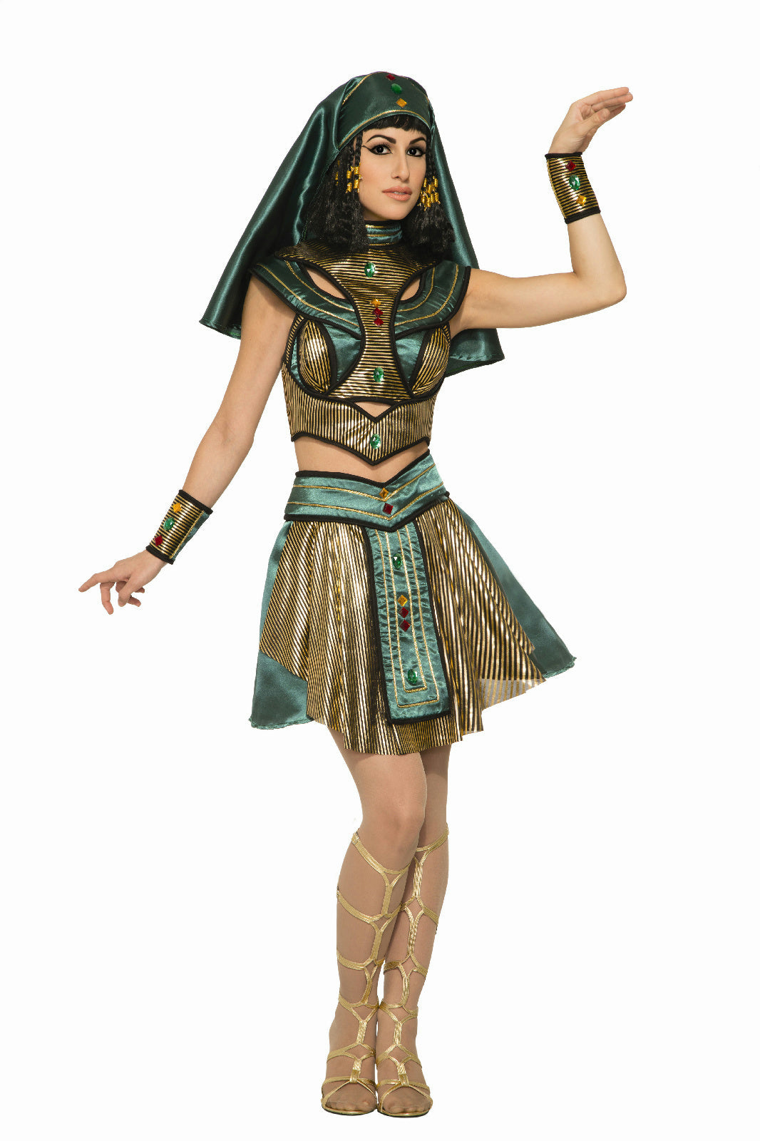 Forum Novelties Women's Egyptian Priestess Sexy Adult Costume Size XS/SM (2-6) by HalloweenStore.com