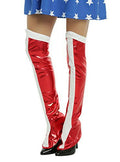 Rubie's Costume Co Women's Dc Superheroes Wonder Woman Boot Tops Shoe Covers by HalloweenStore.com
