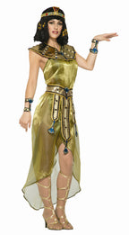 Gold Roman Toga Adult Costume Dress by HalloweenStore.com