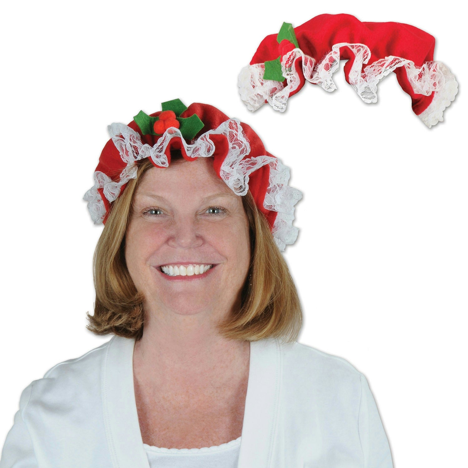 Mrs.Claus Hat by HalloweenStore.com