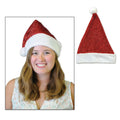 Metalic Santa Hat by HalloweenStore.com