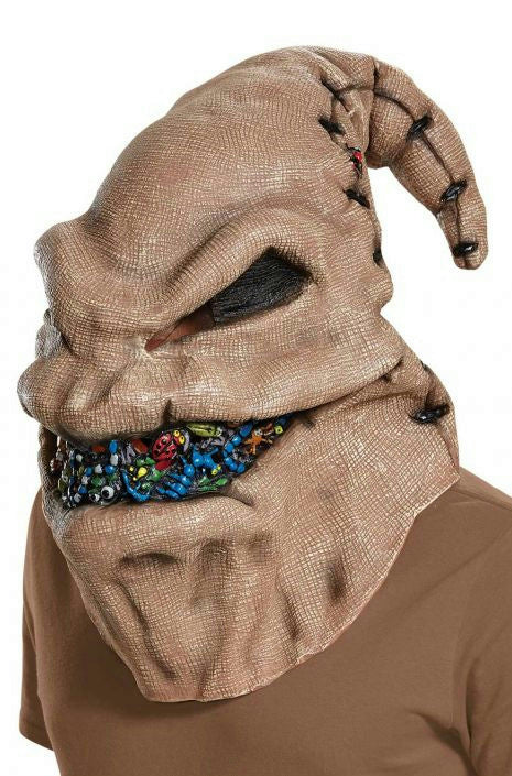 Disguise Oogie Boogie Nightmare Before Christmas Full Face Vinyl Mask by HalloweenStore.com