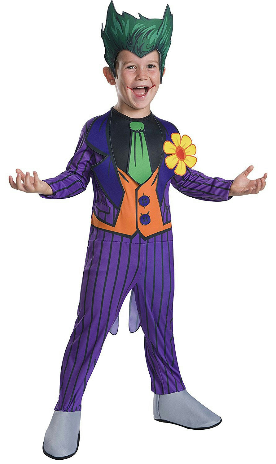 DC Comics The Joker Boys Child Costume XS Toddler 2-4 by HalloweenStore.com