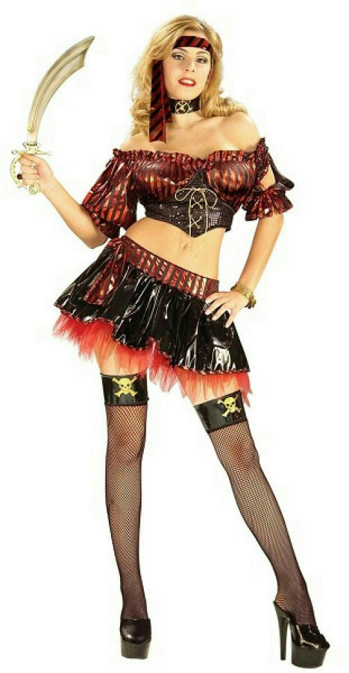 Forum Novelties Women's Pirate's Pleasure Sexy Costume Size M/L (8-12) by HalloweenStore.com