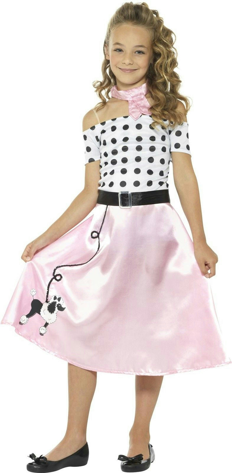 Smiffy's 50's Poodle Girl Child Costume Sz Large by HalloweenStore.com