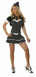 Delicious Women's Criminal Intent Sexy Adult Gangster Costume XS/SM 0-2 by HalloweenStore.com