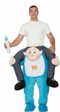 Forum Men's Ride on Baby Deluxe Adult Shoulder Rider Costume by HalloweenStore.com