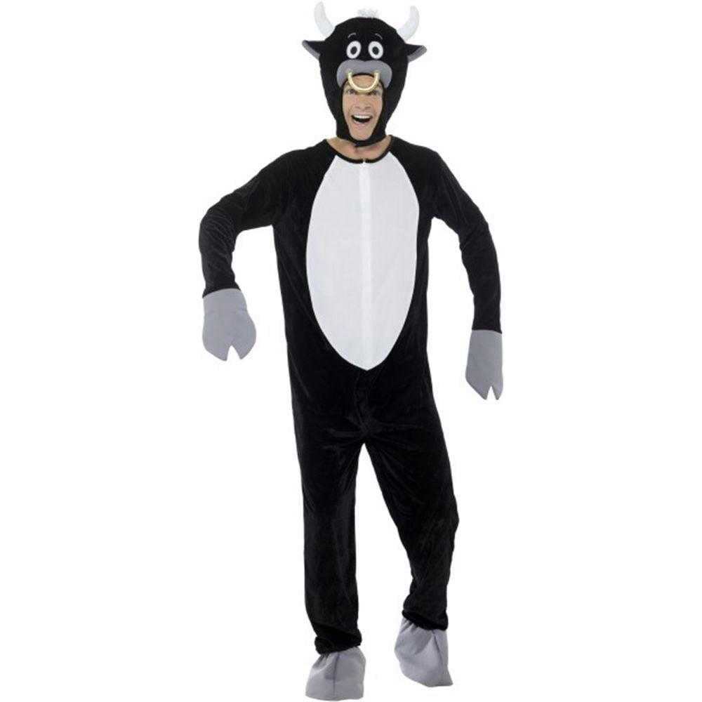 Smiffy's Men's Deluxe Bull Adult Costume Large by HalloweenStore.com