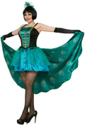 Women's Pretty In Peacock Costume Halloween Party Dress Standard Size 6-14 by HalloweenStore.com