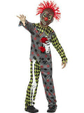 Smiffy's Deluxe Twisted Clown Child Costume Boy's Size Medium 7-9 by HalloweenStore.com