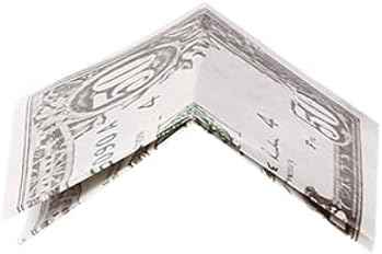 MilesMagic Magicians Animated Bill Gimmick Mysteriously Self Folding Dollar Note Real Invisible Levitation Illusion Effect Street Stage Close-Up Magic Trick
