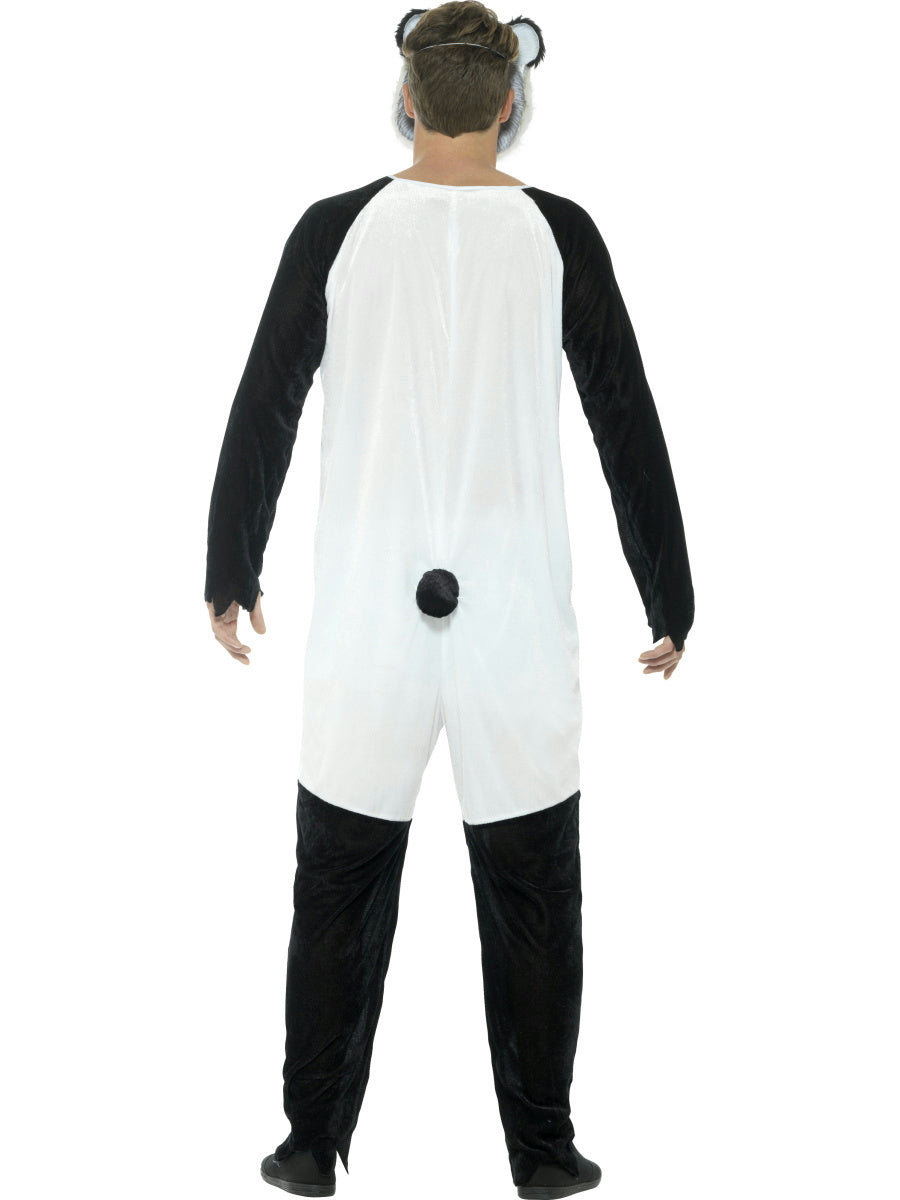 Smiffy's Men's Deluxe Zombie Panda Adult Costume and Mask Size Medium Gory by HalloweenStore.com