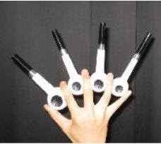 SUMAG Multiplying Pipes Eight Pipes Appearing from 2 Hands Magic Tricks Professional Magician Stage Illusion Gimmick Props Magic