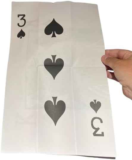 MilesMagic Magicians Insurance Policy Classical Stage Street Pocket Gimmick Real Cards Magic Trick