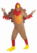 Fleece Turkey Adult Thanksgiving Costume X-Large by HalloweenStore.com