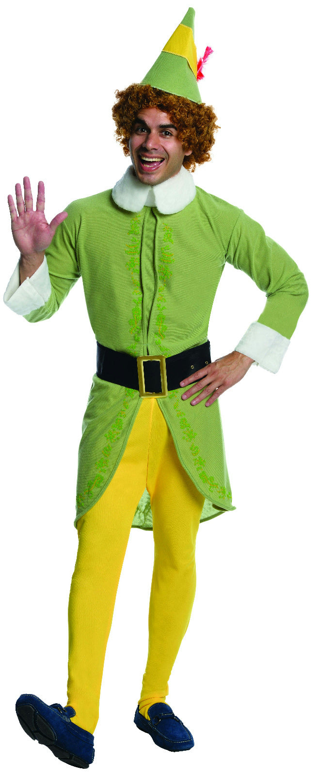 Buddy the Elf Movie Deluxe Adult Christmas Costume Size XL by HalloweenStore.com