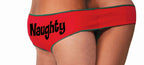 Forum Novelties Christmas Naughty Nice Fundies Undies For Two Novelty Gag by HalloweenStore.com