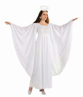 Angel White Adult Dress and Halo Standard Size Costume by HalloweenStore.com
