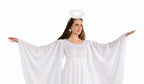 Angel White Adult Dress and Halo Standard Size Costume by HalloweenStore.com
