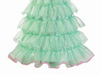 Turquoise Southern Belle Child Deluxe Costume Small 4-6 by HalloweenStore.com