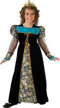 Black Camelot Princess Child Costume Dress and Tiara Size Small 4-6 by HalloweenStore.com