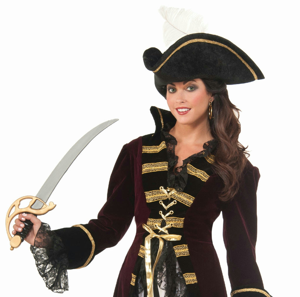 Captain Morgana Buccaneer Adult Costume Size XS/S by HalloweenStore.com