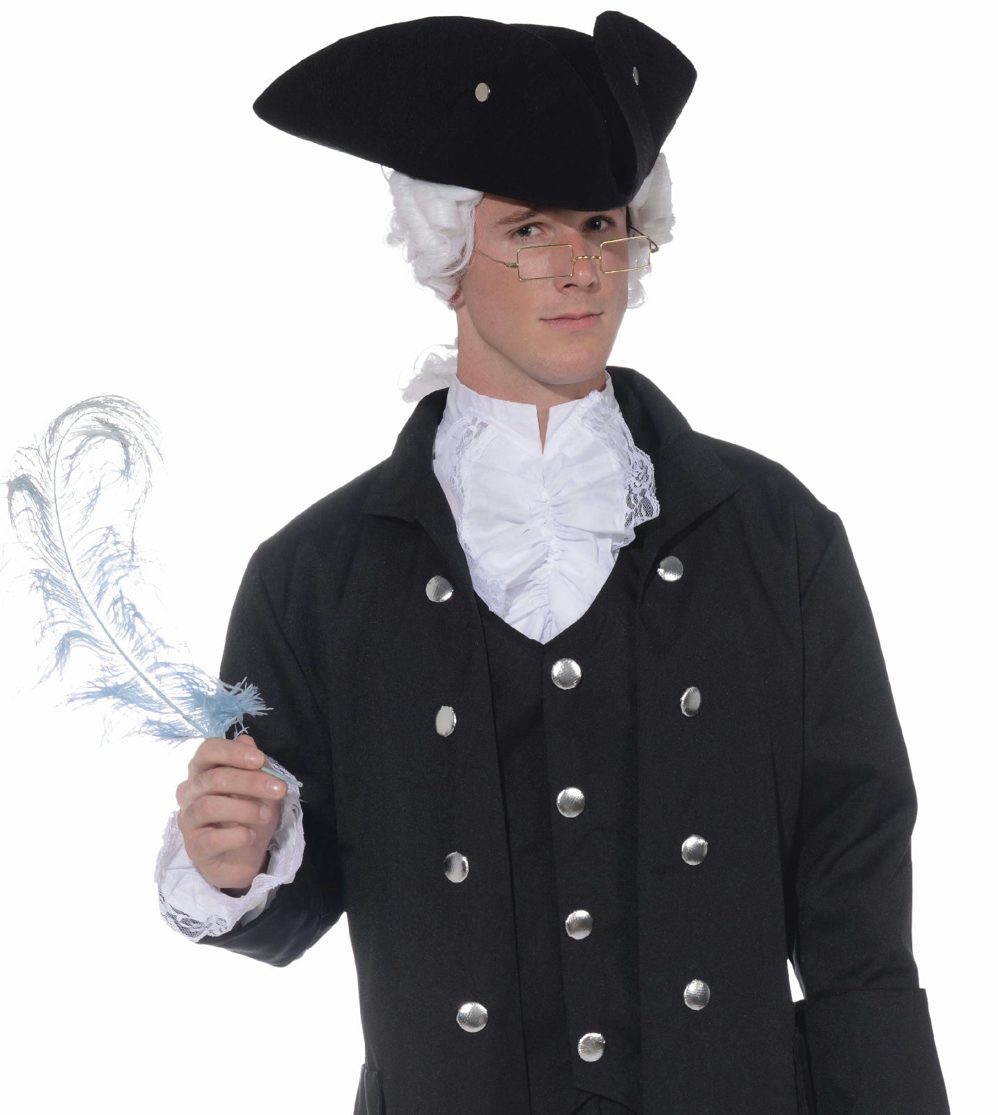Founding Father Colonial President Washington Adult Costume by HalloweenStore.com