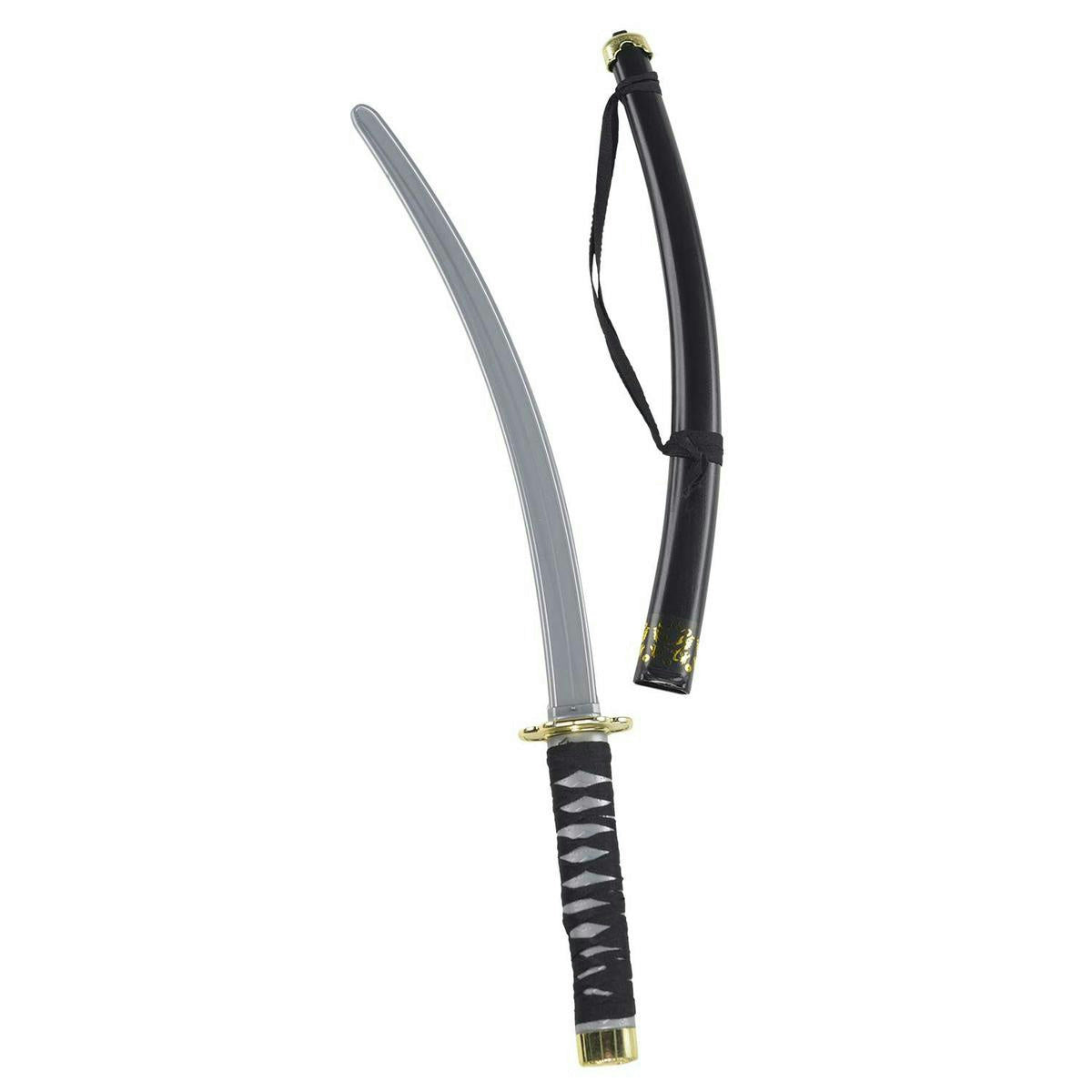 Plastic Ninja Sword with Scabbard Costume Accessory by HalloweenStore.com